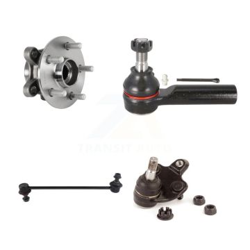 Front Bearing Lower Ball Joint Outer Tie Rod Link Kit For Toyota Corolla Sedan with 2.0L K7T-104415
