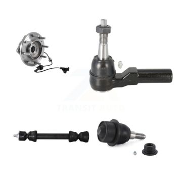 Front Bearing Lower Ball Joint Outer Tie Rod & Link Kit For GMC Sierra 3500 HD Chevrolet K7T-104416
