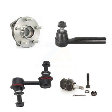 Front Hub Bearing Lower Ball Joint Outer Tie Rod Link Kit For Subaru Outback XV Crosstrek K7T-104428