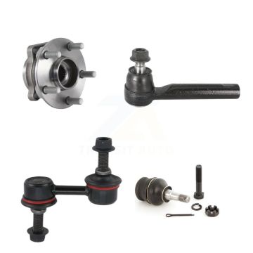 Front Hub Bearing Lower Ball Joint Outer Tie Rod End Sway Bar Link Kit For Subaru Impreza K7T-104429