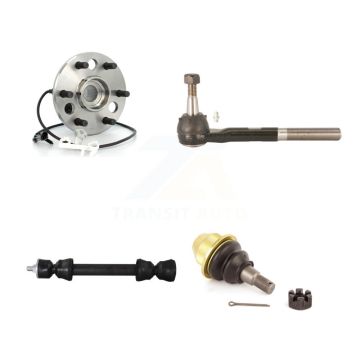 Front Hub Bearing Lower Ball Joint Outer Tie Rod Link Kit For GMC Yukon Cadillac Escalade K7T-104432