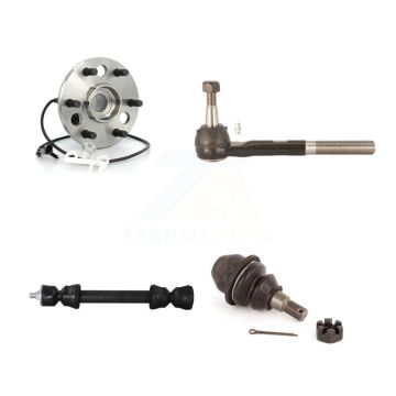 Front Hub Bearing Lower Ball Joint Outer Tie Rod Sway Bar Link Kit For Cadillac Escalade K7T-104435
