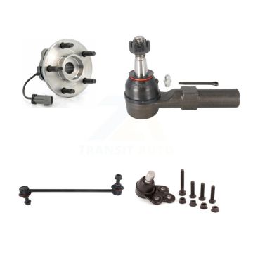 Front Bearing Assembly Lower Ball Joint Outer Tie Rod Sway Bar Link Kit For Chevrolet HHR K7T-104441