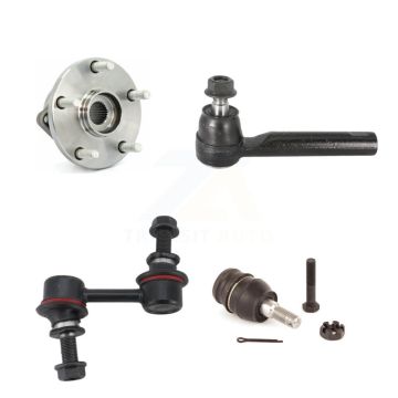 Front Hub Bearing Lower Ball Joint Outer Tie Rod & Link Kit For 2008-2014 Subaru Tribeca K7T-104454