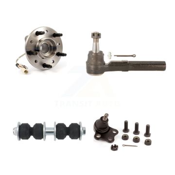 Front Hub Bearing Lower Ball Joint Outer Tie Rod Link Kit For Pontiac Grand Am Chevrolet K7T-104455