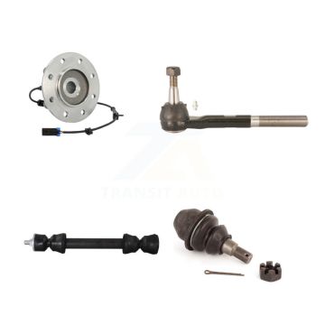Front Bearing Lower Ball Joint Outer Tie Rod & Link Kit For 1996-2000 K3500 Chevrolet GMC K7T-104472