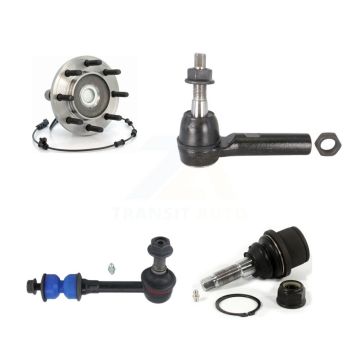 Front Hub Bearing Lower Ball Joint Outer Tie Rod End Sway Bar Link Kit For Dodge Ram 3500 K7T-104475