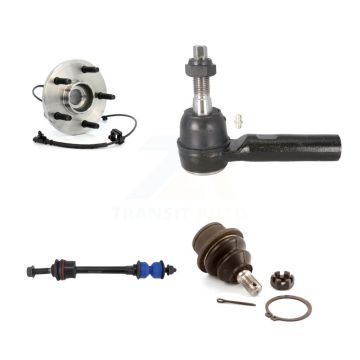 Front Hub Bearing Lower Ball Joint Outer Tie Rod Link Kit For Dakota Dodge Ram Mitsubishi K7T-104476