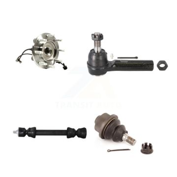 Front Bearing Lower Ball Joint Outer Tie Rod Link Kit For GMC Chevrolet Sierra 2500 HD XL K7T-104478