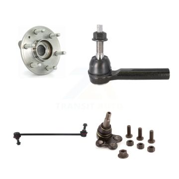 Front Bearing Lower Ball Joint Outer Tie Rod Link Kit For GMC Acadia Buick Enclave Saturn K7T-104482