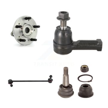 Front Hub Bearing Lower Ball Joint Outer Tie Rod & Link Kit For Mitsubishi Eclipse Galant K7T-104483