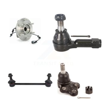 Front Bearing Lower Ball Joint Outer Tie Rod & Link Kit For 2004 Nissan Pathfinder LE SE K7T-104488