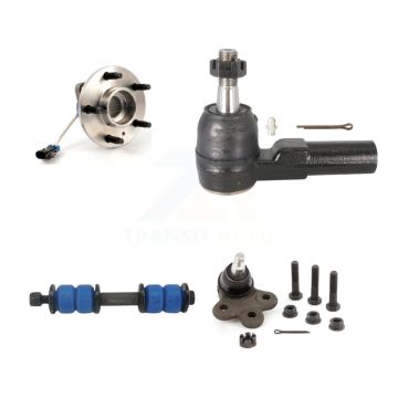 Front Hub Bearing Lower Ball Joint Outer Tie Rod Link Kit For Buick LeSabre Pontiac Park K7T-104498