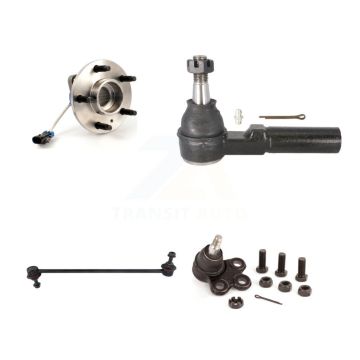 Front Bearing Lower Ball Joint Outer Tie Rod & Link Kit For Buick LaCrosse Allure Pontiac K7T-104506