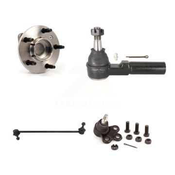 Front Bearing Lower Ball Joint Outer Tie Rod Link Kit For 2008 Pontiac Grand Prix Non-ABS K7T-104507