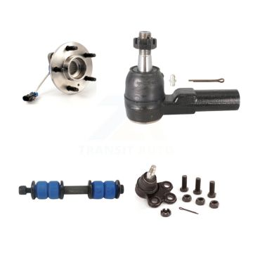 Front Hub Bearing Lower Ball Joint Outer Tie Rod Link Kit For Oldsmobile Aurora Cadillac K7T-104508