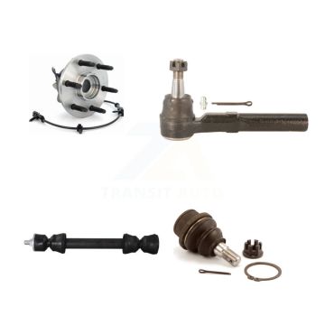 Front Bearing Lower Ball Joint Outer Tie Rod & Link Kit For Chevrolet Silverado 1500 GMC K7T-104514
