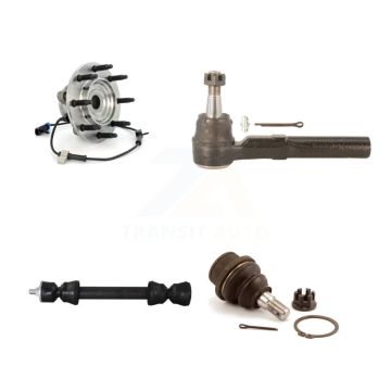 Front Bearing Lower Ball Joint Outer Tie Rod & Link Kit For Chevrolet Silverado 1500 GMC K7T-104515