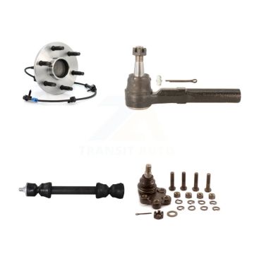Front Bearing Lower Ball Joint Outer Tie Rod & Link Kit For Chevrolet Silverado 1500 GMC K7T-104517