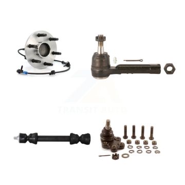 Front Bearing Lower Ball Joint Outer Tie Rod & Link Kit For Chevrolet GMC Silverado 1500 K7T-104518