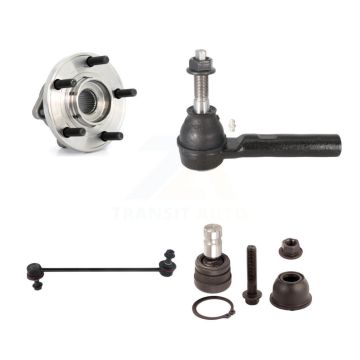 Front Hub Bearing Lower Ball Joint Outer Tie Rod Sway Bar Link Kit For 2009 Dodge Caliber K7T-104523