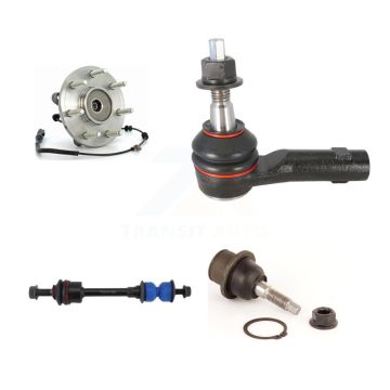 Front Bearing Lower Ball Joint Outer Tie Rod Link Kit For Ford F-150 Lincoln Mark LT 4WD K7T-104525