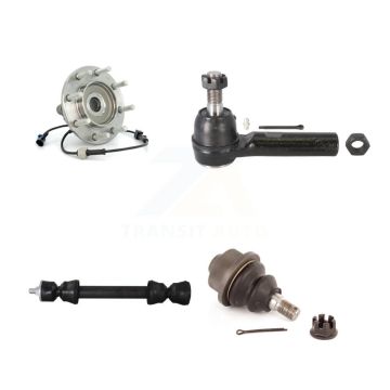 Front Bearing Lower Ball Joint Outer Tie Rod & Link Kit For Chevrolet GMC Sierra 3500 RWD K7T-104527