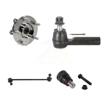 Front Bearing Lower Ball Joint Outer Tie Rod & Sway Bar Link Kit For 2013-2016 Mazda CX-5 K7T-104531