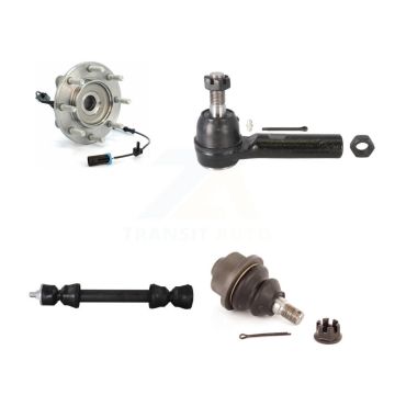Front Bearing Lower Ball Joint Outer Tie Rod & Link Kit For GMC Sierra 3500 HD Chevrolet K7T-104534
