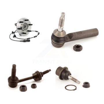 Front Hub Bearing Lower Ball Joint Outer Tie Rod End Link Kit For Ford Expedition Lincoln K7T-104536