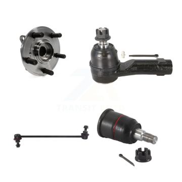 Front Hub Bearing Lower Ball Joint Outer Tie Rod End Link Kit For 2011-2017 Honda Odyssey K7T-104542