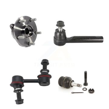 Front Hub Bearing Lower Ball Joint Outer Tie Rod & Link Kit For 2015-2021 Subaru WRX STI K7T-104551