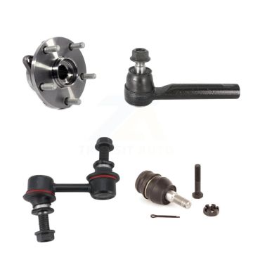 Front Hub Bearing Lower Ball Joint Outer Tie Rod Link Kit For 2006-2007 Subaru B9 Tribeca K7T-104552