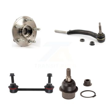 Front Right Hub Bearing Lower Ball Joint Outer Tie Rod Sway Bar Link Kit For Cadillac CTS K7T-104646