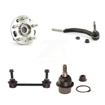Front Right Hub Bearing Lower Ball Joint Outer Tie Rod Sway Bar Link Kit For Cadillac CTS K7T-104648