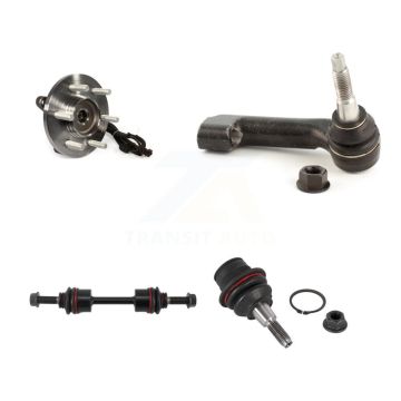 Front Right Hub Bearing Lower Ball Joint Outer Tie Rod & Sway Bar Link Kit For Ford F-150 K7T-104653