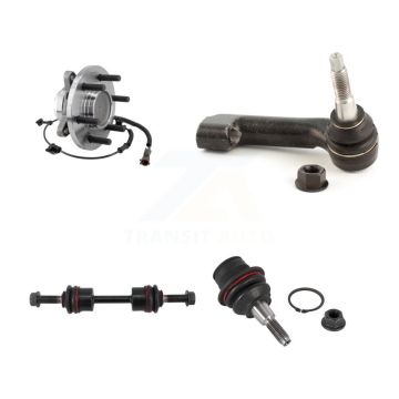 Front Right Hub Bearing Lower Ball Joint Outer Tie Rod Link Kit For Ford F-150 Expedition K7T-104655