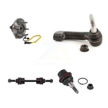 Front Right Hub Bearing Lower Ball Joint Outer Tie Rod & Sway Bar Link Kit For Ford F-150 K7T-104656