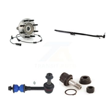 Front Right Hub Bearing Lower Ball Joint Outer Tie Rod & Link Kit For Dodge Ram 3500 2500 K7T-104662