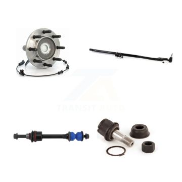 Front Right Bearing Lower Ball Joint Outer Tie Rod & Sway Bar Link Kit For Ram 3500 Dodge K7T-104664