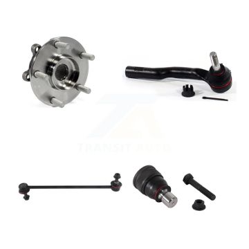 Front Right Hub Bearing Lower Ball Joint Outer Tie Rod End Link Kit For 2014-2017 Mazda 6 K7T-104669