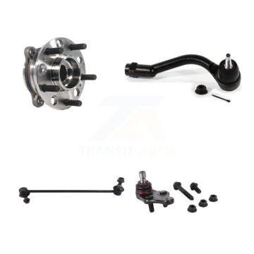 Front Right Hub Bearing Lower Ball Joint Outer Tie Rod Link Kit For 2016-2020 Kia Sorento K7T-104670