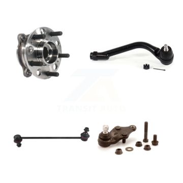 Front Right Bearing Lower Ball Joint Outer Tie Rod Link Kit For Hyundai Santa Fe Sport XL K7T-104676