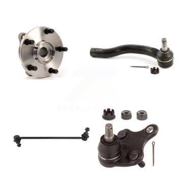 Front Right Hub Bearing Lower Ball Joint Outer Tie Rod Link Kit For Toyota RAV4 Scion tC K7T-104677