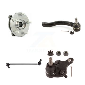 Front Right Hub Bearing Lower Ball Joint Outer Tie Rod Link Kit For Toyota RAV4 Scion tC K7T-104678