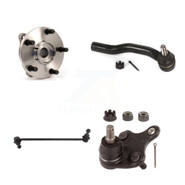 Front Right Bearing Lower Ball Joint Outer Tie Rod Link Kit For Toyota Prius V Corolla iM K7T-104679