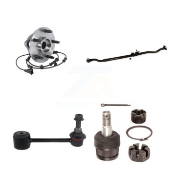 Front Right Bearing Lower Ball Joint Outer Tie Rod & Link Kit For 2011-2016 Jeep Wrangler K7T-104684