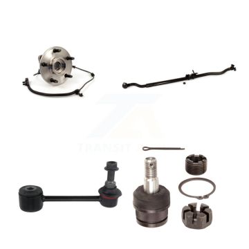 Front Right Bearing Lower Ball Joint Outer Tie Rod & Link Kit For 2007-2010 Jeep Wrangler K7T-104686