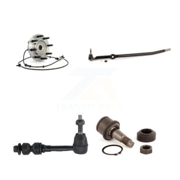 Front Right Bearing Lower Ball Joint Outer Tie Rod Link Kit For 00-02 Dodge Ram 3500 4WD K7T-104688