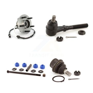 Front Right Hub Bearing Lower Ball Joint Outer Tie Rod & Link Kit For Ford F-150 Heritage K7T-104699